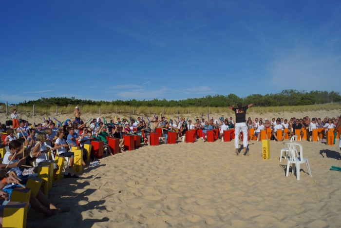 TEAM CUBA, Team Building percussions 